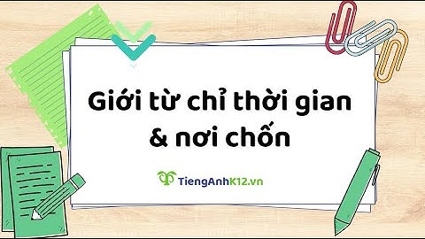 Tiếng Anh 8 (Global Success) - Unit 10: Prepositions of place and time