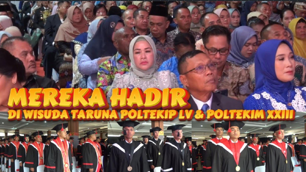 MEREKA HADIR DI WISUDA POLTEKIP LV DAN POLTEKIM XXIII