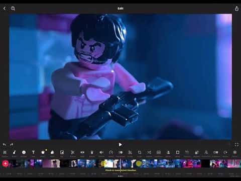 I made a CYBER PUNK animation with LEGO