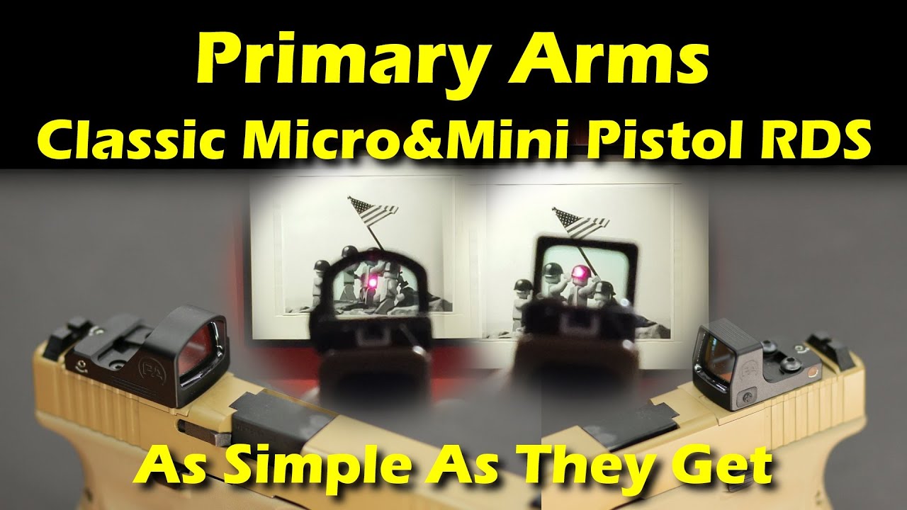 Primary Arms Micro & Mini Classic Pistol RDS' - $150 Beaut's - YouTube