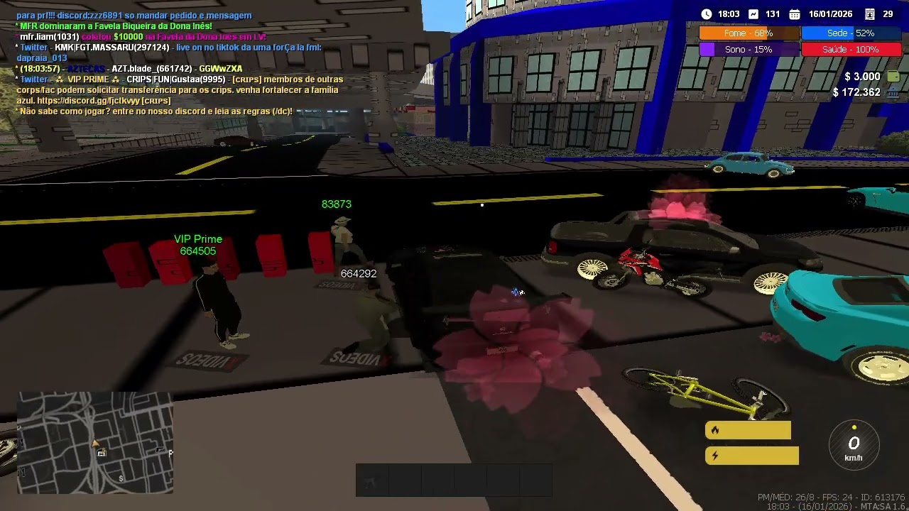 dark rp, sair no voip etc