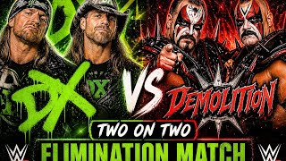 WWE 2K26: DX VS. DEMOLITION | TWO ON TWO TAGTEAM |  ELIMINATION MATCH