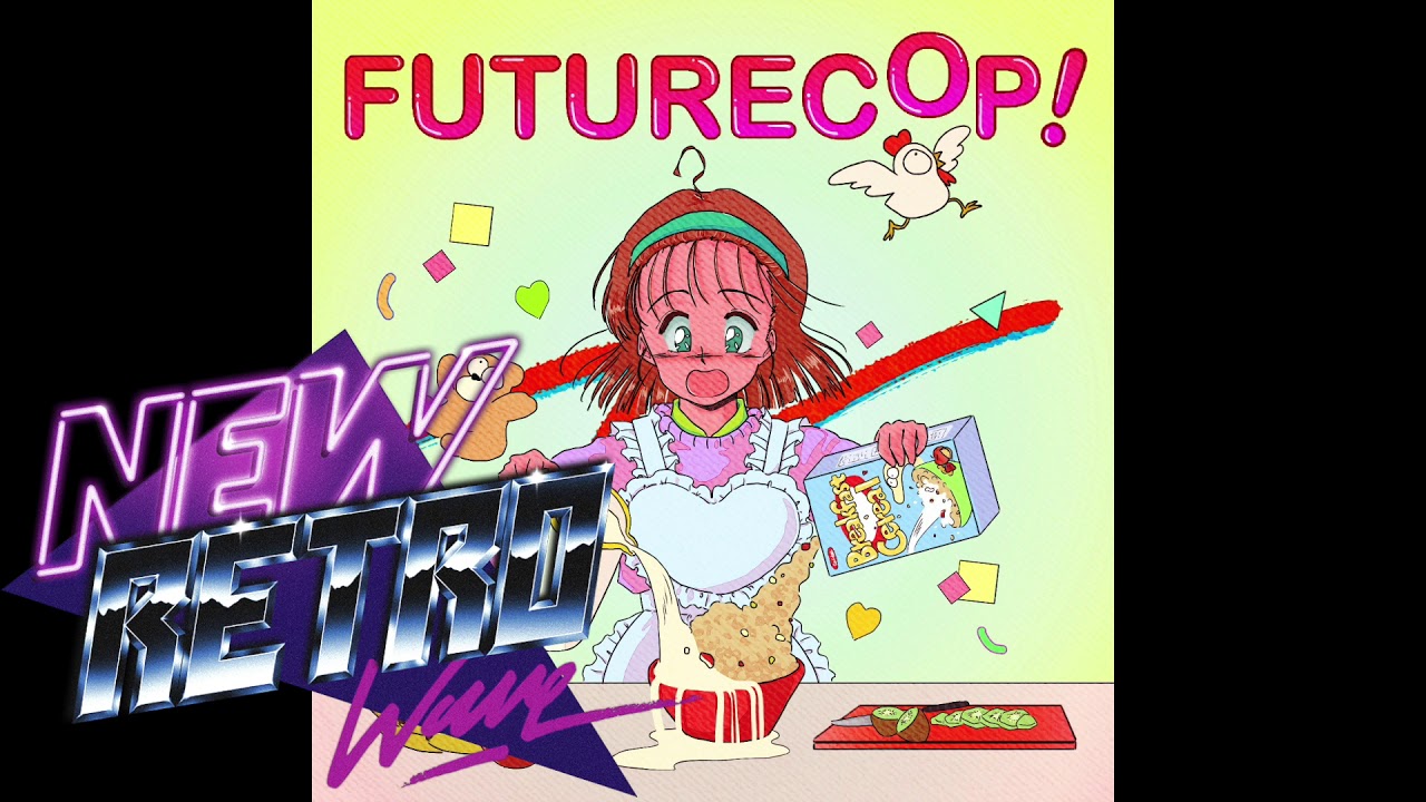 Futurecop! - Breakfast Cereal cyberpunk font