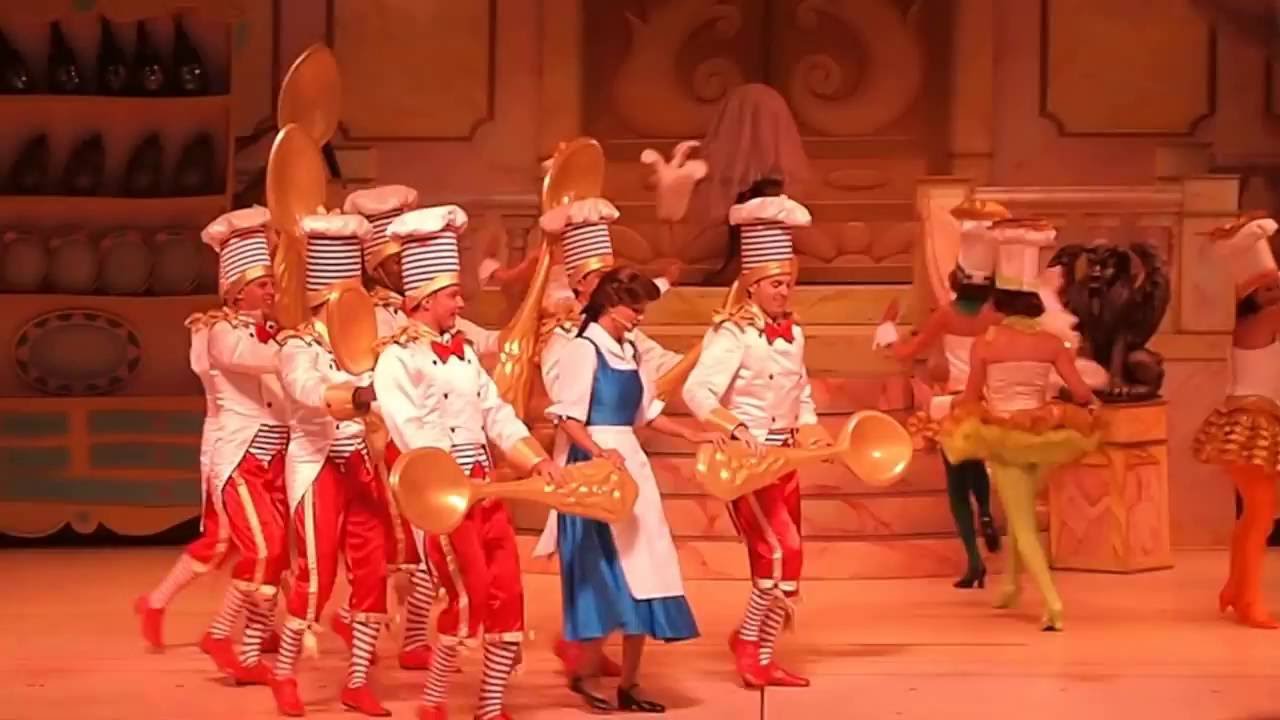 Be our guest —— Beauty and the Beast Live on Stage 2016 YouTube