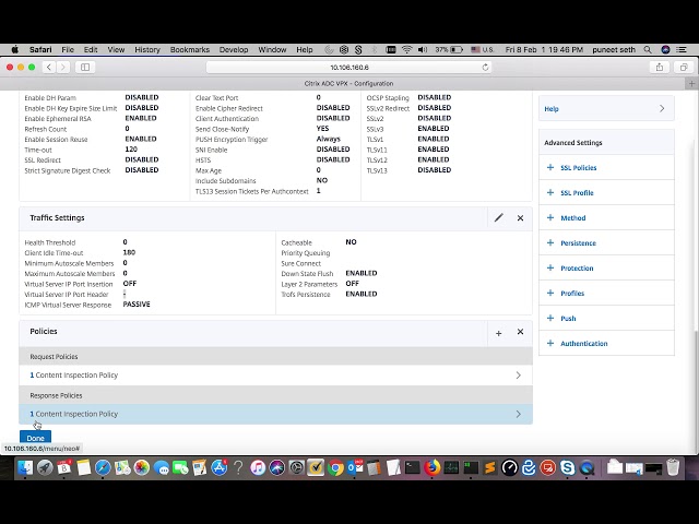 Demo: Content Inspection with Citrix ADC