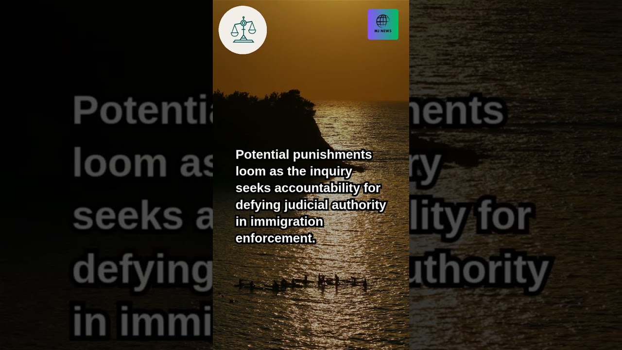 Judge Boasberg Resumes Criminal Contempt Probe Into Trump Officials Over Alien Enemies Act Flights