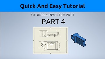 Autodesk Inventor Tutorial Part 4