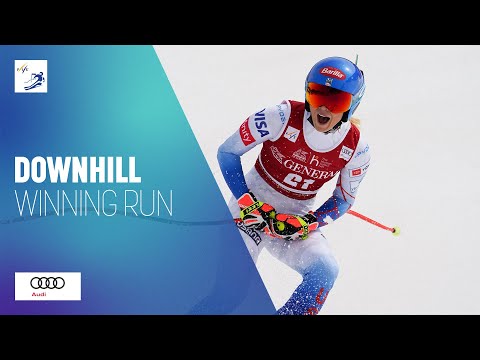 Mikaela Shiffrin (USA) | Winner | Women's Downhill | Courchevel/Meribel | FIS Alpine