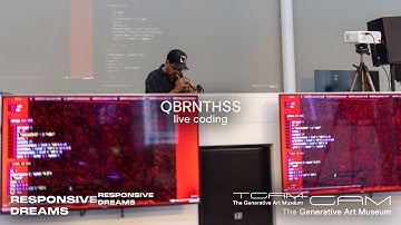 QBRNTHSS live coding - Responsive Dreams Festival 2024