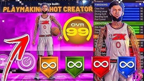 *NEW* 6’0 PLAYMAKING SHOT CREATOR is GAME BREAKING in NBA 2K22 *OP* GUARD BUILD is THE BEST NBA 2K22