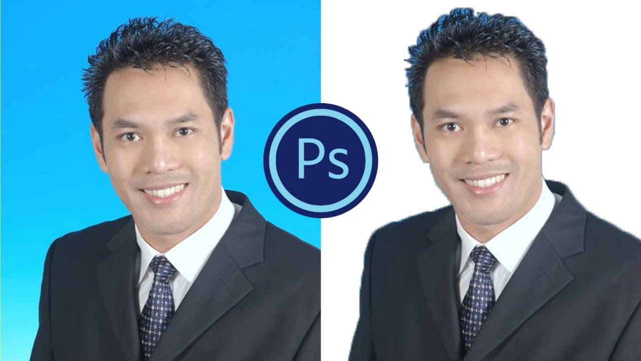 How To Change Background Passport Size Photo In Photoshop 7 Youtube ...