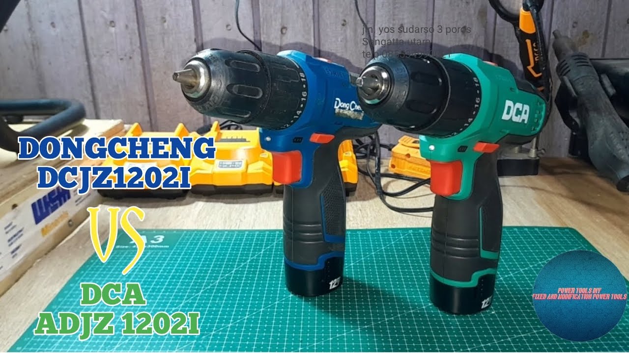 pengujian DONGCHENG DCJZ1202I VS DCA ADJZ1202I