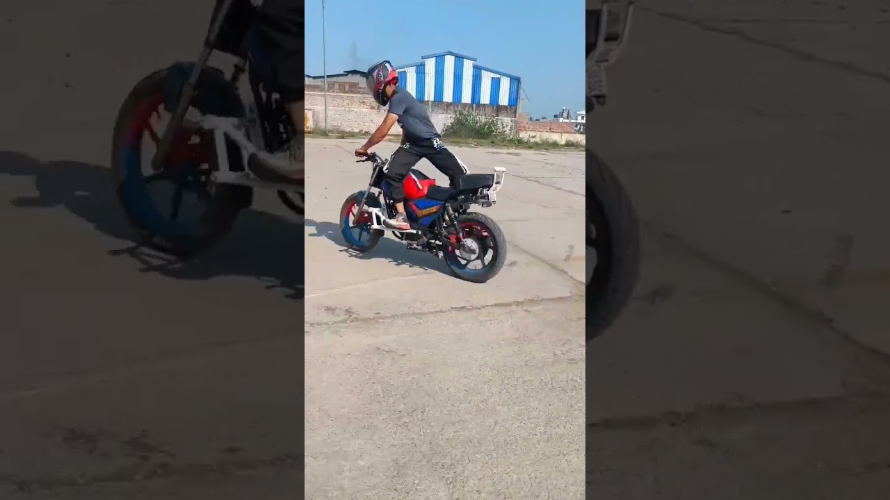 switch back bike stunt 