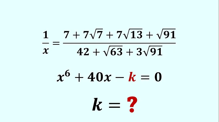 An Interesting Algebra Challenge | Give It A Try!