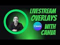 Create custom overlays & and backgrounds for SteamLabs with Canva