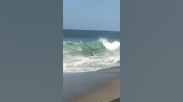 Nature Helps Him Out of the Ocean || ViralHog