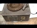 Automatic AM Radio 78 Record Player Resurrection