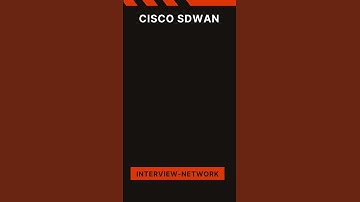 cisco sdwan scenario based questions answer #sdwan #shorts #shortsfeed #ciscosdwan