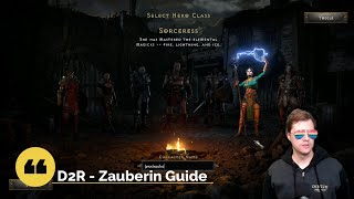 Diablo 2 Resurrected: Zauberin Hybrid Guide (von Jessirocks)