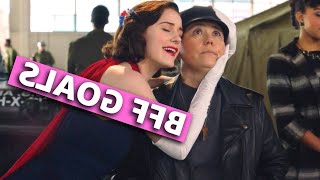 The Marvelous Mrs. Maisel - Midge \& Susie are BFF Goals | Prime Video... IN REVERSE!