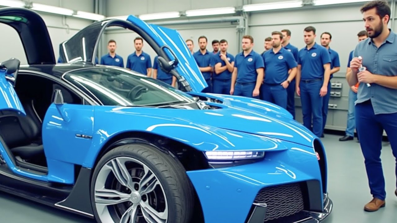 ¡ESE BUGATTI ESTÁ MUERTO! GRITARON 15 INGENIEROS... HASTA QUE EL MECÁNICO HUMILDE LO ENCENDIÓ