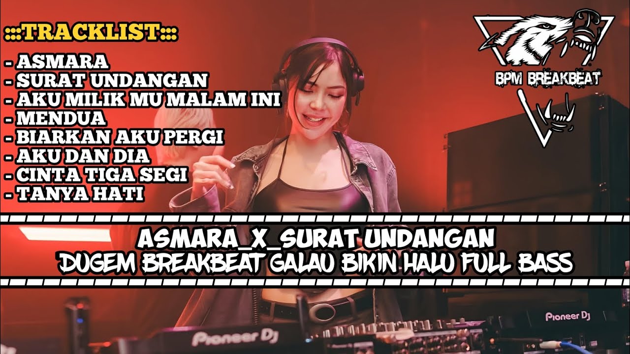 DJ BREAKBEAT ASMARA TERBARU 2025 | DUGEM MIXTAPE BREAKBEAT SPESIAL MALAM MINGGU