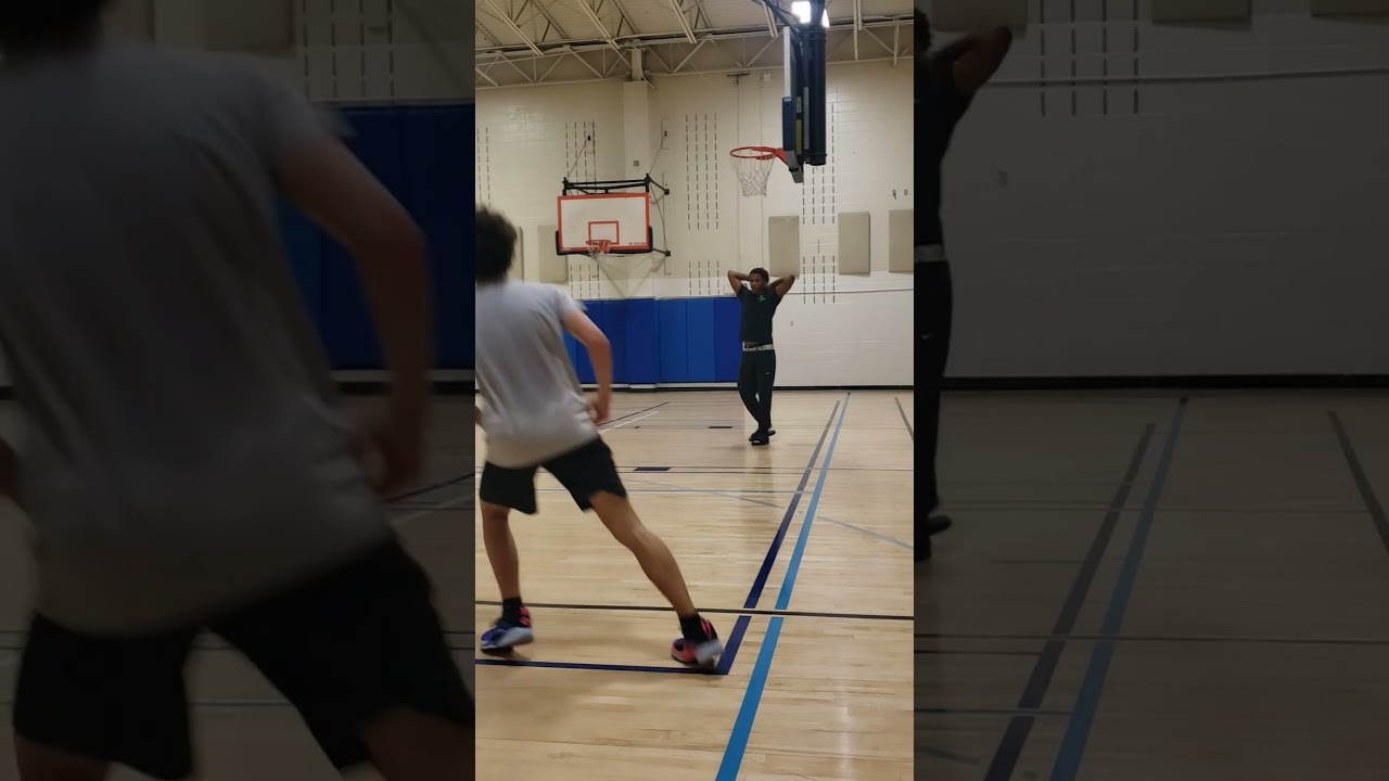 2 in a row behind the back into side-step 3ptr 7/22/25