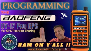 Baofeng UV-17 Pro GPS Programming