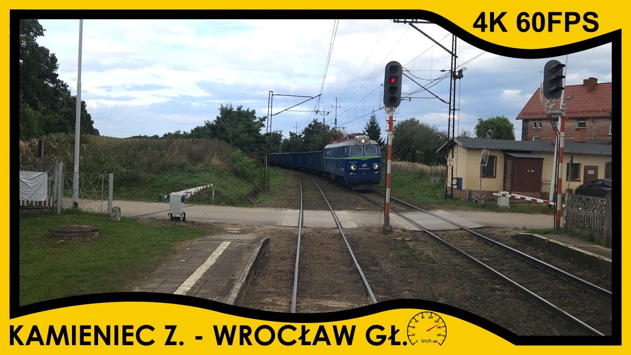 [CABVIEW] Służbowy relacji Kamieniec Ząbkowicki ➡️ Wrocław Główny // 4k 60fps, prędkość