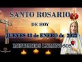 EL SANTO ROSARIO de HOY JUEVES 13 de ENERO de 2022 MISTERIOS LUMINOSOS 🌹EL SANTO ROSARIO DE HOY🙏