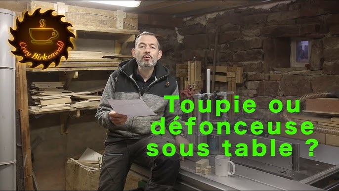 Défonceuse sous table par Zourit sur L'Air du Bois