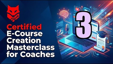 3.Choosing a Profitable Niche | Certified E-Course Creation Masterclass for Coaches