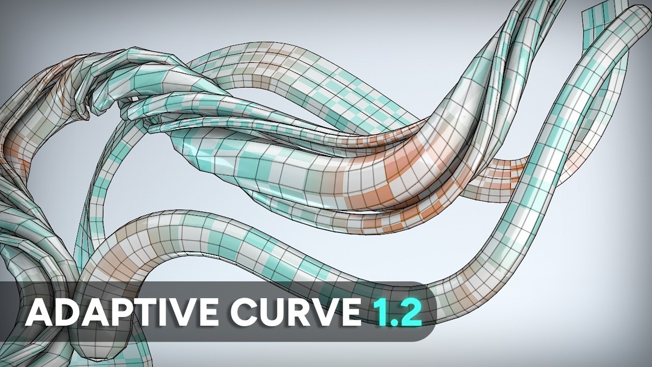 Adaptive Curve in Blender! Update 1.2 - Optimize, Sharp Edges & More!