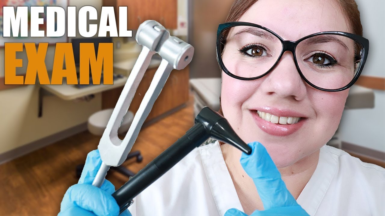 ASMR: Meticulous Medical Exam / Gloves, Lights and Crinkles