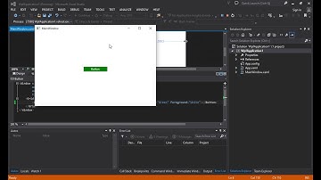 How to Create Button in C# | WPF C# Button Click Event | WPF C# Button Color | WPF C# Button Making