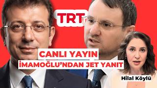 İmamoğlu'ndan Gürlek'e: Yüreğiniz yetiyorsa canlı yayınlayın