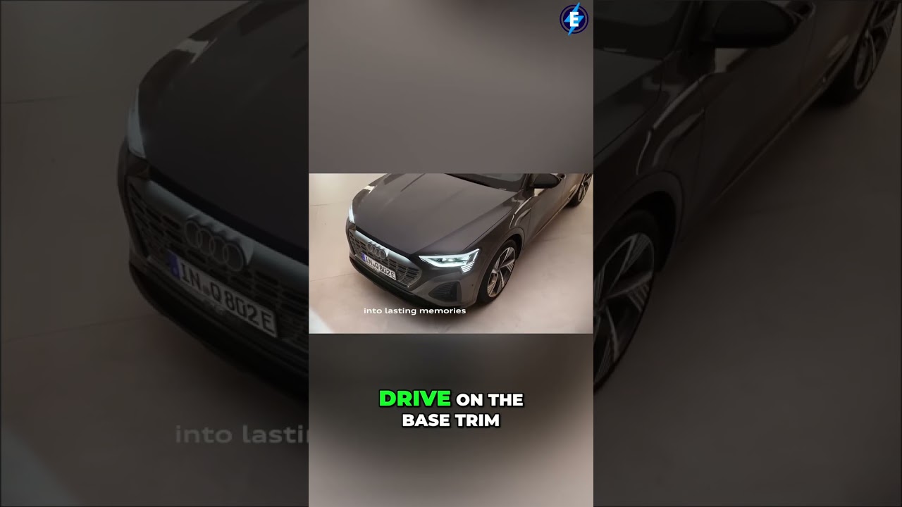 Luxury EV for Civic Money? Audi e-tron SUV Review #shorts