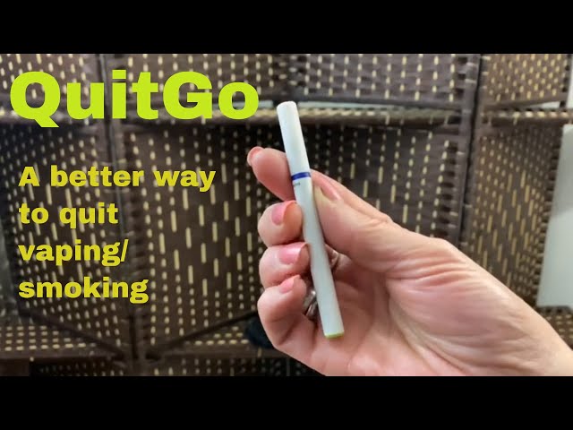 quitgo vs harmless cigarette QuitGo Review-- A better way to quit Vaping/Smoking--