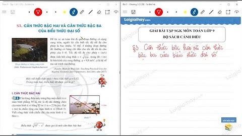 Toán 9 Cánh diều Bài 3. Căn thức bậc hai và căn thức bậc ba của biểu thức đại số - Cô Ngọc Anh