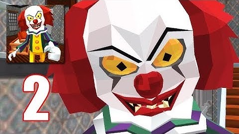 IT Clown Neighbor - Part 2 Gameplay, Walkthrough - Find Password to the Computer [iOS]