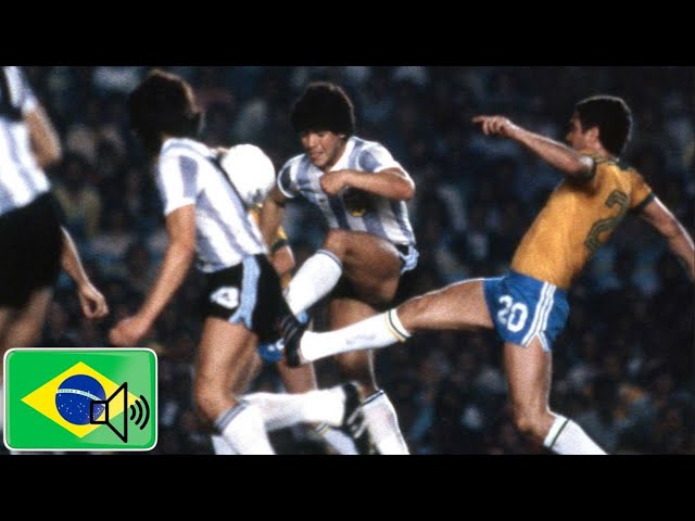 1979) Maradona Vs Zico ○ Brasil x Argentina ○ The First Clash