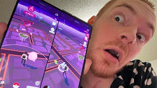 2 Pokemon GO apps on foldable? Should you buy a foldable for Pokemon Go? screenshot 3