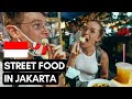 First time TRYING Indonesian STREET FOOD | FOREIGNERS try TAKJIL (Ramadan sweets) | VLOG #102