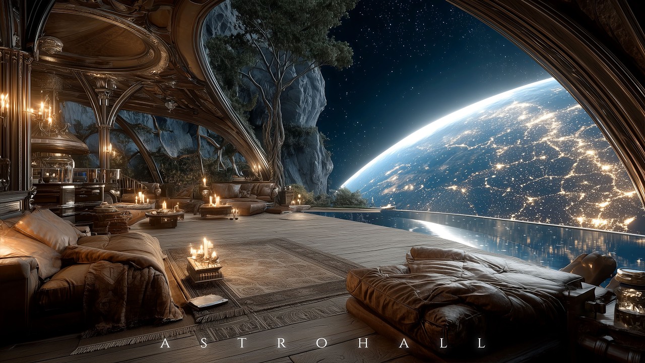 A S T R O H A L L ⧫ Ancient Space Ambient Music ⧫ Ethereal Fantasy Ambient Atmosphere for Deep Rest