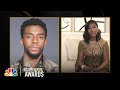 Chadwick Boseman wins a best actor Golden Globe and his widow accepts in an emotional speech. - The New York Times