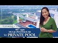 TOP HOMES TOUR 2 | Rare Bi-Level Penthouse with Private Pool in Bonifacio Global City | House Tour