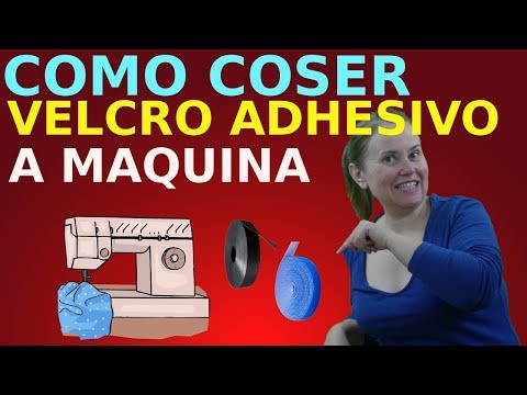 Video: Cómo Coser Velcro