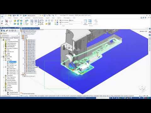 How to Use FloEFD in Solid Edge to Perform a Fluid Analysis