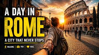 A Day in Rome 🇮🇹 Walking Through a City That Never Feels Modern