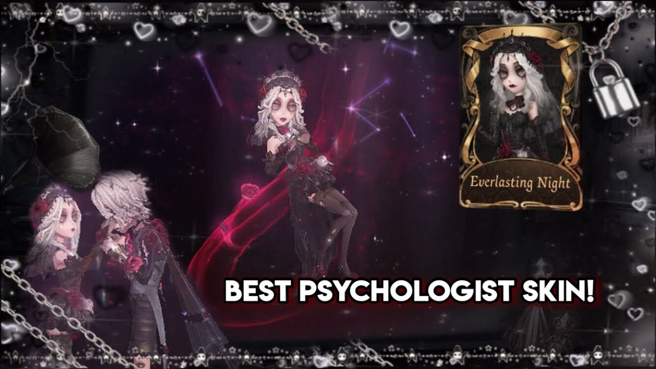 Identity V “Everlasting Night” Psychologist S tier Skin Gameplay! YouTube